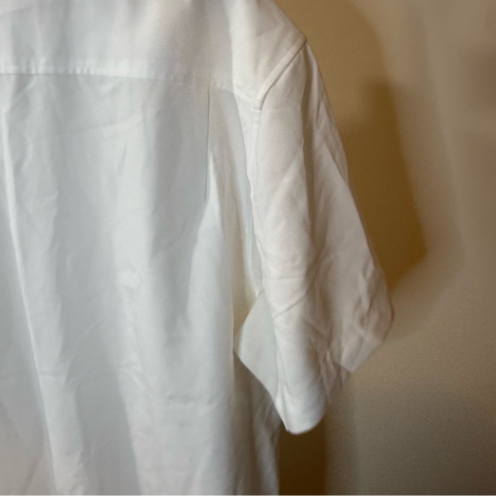 Port Authority White NUTRL Casual Button Down Shirt - Picture 4 of 6